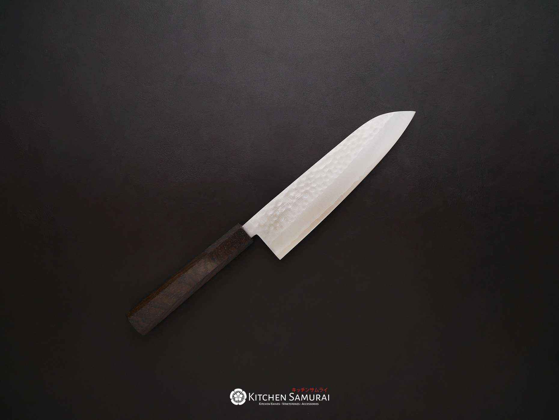 Masutani_Hammered_Gyuto_Ebony_handle_180mm