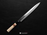 Sakai Takayuki Kasumitogi Yanagiba knife 270mm with long single bevel blade and magnolia wood handle