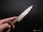 Sakai Kikumori Minamo ATS Damascus Petty 150mm - Image 6