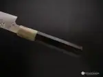 Sakai Kikumori Minamo ATS Damascus Petty 150mm - Image 5
