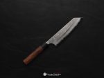 Yoshimi Kato AS Nashiji Bunka 170mm Japanese chef’s knife with textured blade and rosewood handle