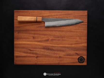 Kitchen Samurai Sapele Edge Grain Cutting Board (400x300x35mm)