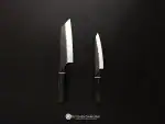Suncraft SPG STRIX 2 Piece Knife Set Bunka and Petty