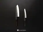 Suncraft SPG STRIX 2 Piece Set Santoku and Petty