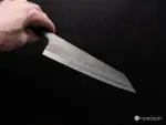 Yoshikane SKD Nashiji Kiritsuke Gyuto 210mm Ebony Handle - Image 4
