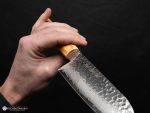 Sakai Kikumori NDV VG10 Santoku 165mm - Image 6