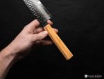 Sakai Kikumori NDV VG10 Santoku 165mm - Image 5