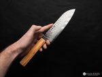 Sakai Kikumori NDV VG10 Santoku 165mm - Image 4