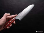 NAGOMI Damascus VG10 Santoku 180mm - Image 5
