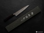 Yoshikane SKD Nashiji Gyuto 210mm Ebony Handle - Image 2