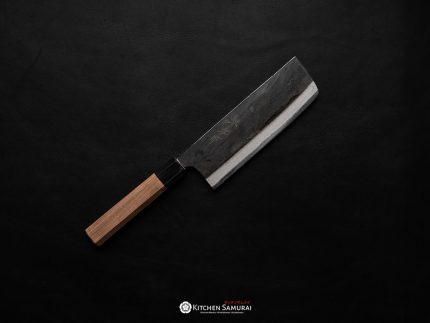nakiri knife Sakai Takayuki Kurouchi Blue 2 170mm walnut handle South Africa