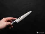 Sakai Takayuki VG10 Hammered Damascus Gyuto, Petty knife set with whetstone - Image 5