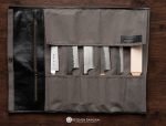 Arrow Canvas Knife Roll Grey - Image 3