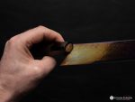 Hatsukokoro Ryuhyo Rainbow Damascus Gyuto 210mm - Image 4