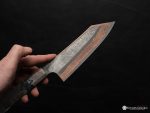 Yorokobi SLD Rainbow Damascus Bunka 180mm - Image 2