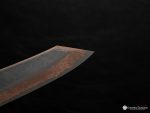 Yorokobi SLD Rainbow Damascus Bunka 180mm - Image 3