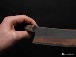Yorokobi SLD Rainbow Damascus Bunka 180mm - Image 10